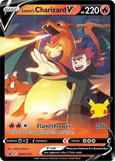 Lance's Charizard V — Sword & Shield Promo SWSH133