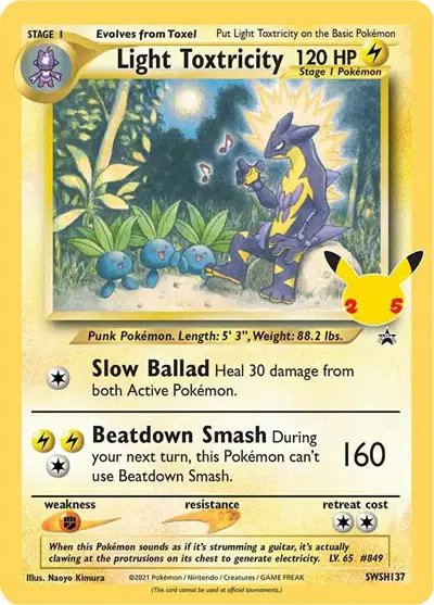 Light Toxtricity — Sword & Shield Promo SWSH137