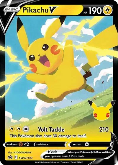 Pikachu V — Sword & Shield Promo SWSH143