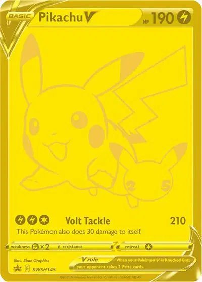 Pikachu V — Sword & Shield Promo SWSH145