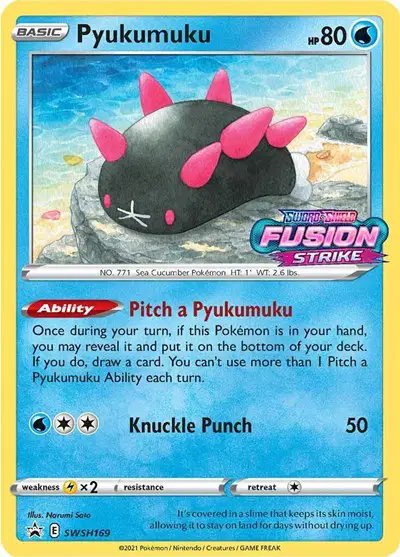 Pyukumuku (Prerelease) — Sword & Shield Promo SWSH169