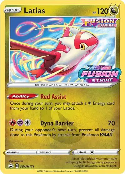 Latias (Prerelease) — Sword & Shield Promo SWSH171