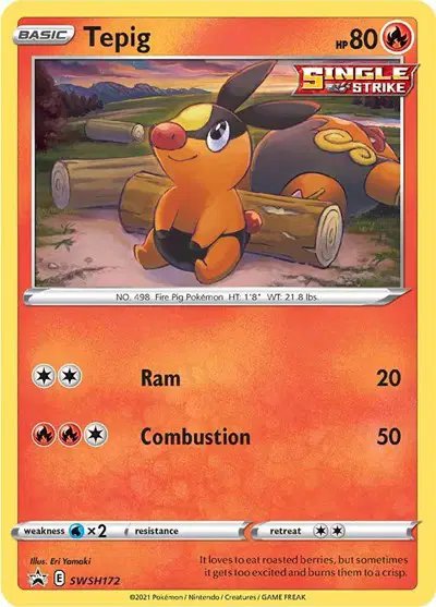 Tepig — Sword & Shield Promo SWSH172