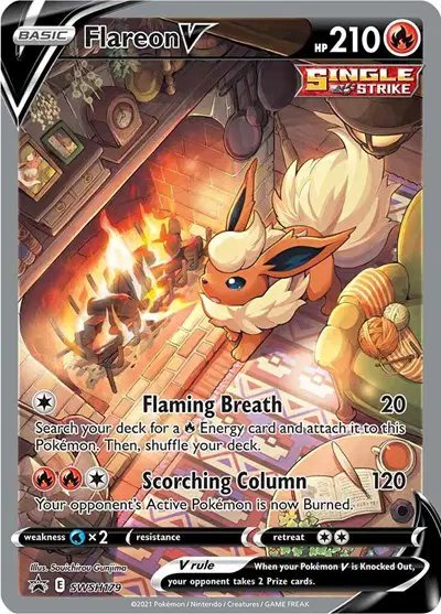 Flareon V — Sword & Shield Promo SWSH179