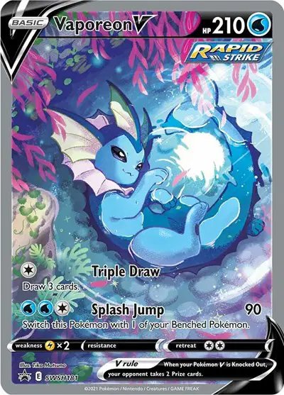 Vaporeon V — Sword & Shield Promo SWSH181