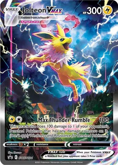 Jolteon VMAX — Sword & Shield Promo SWSH184