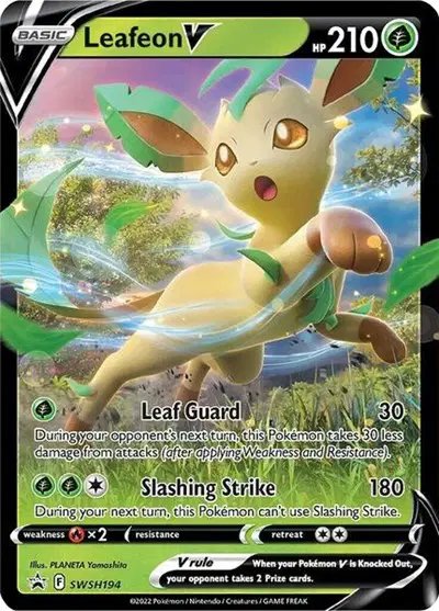 Leafeon V — Sword & Shield Promo SWSH194