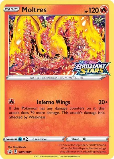 Moltres — Sword & Shield Promo SWSH185