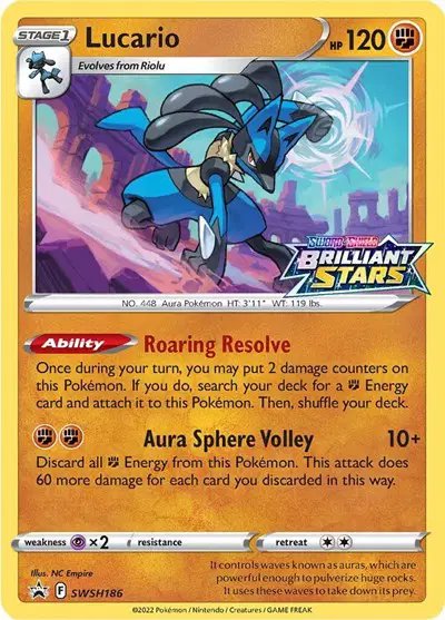 Lucario — Sword & Shield Promo SWSH186