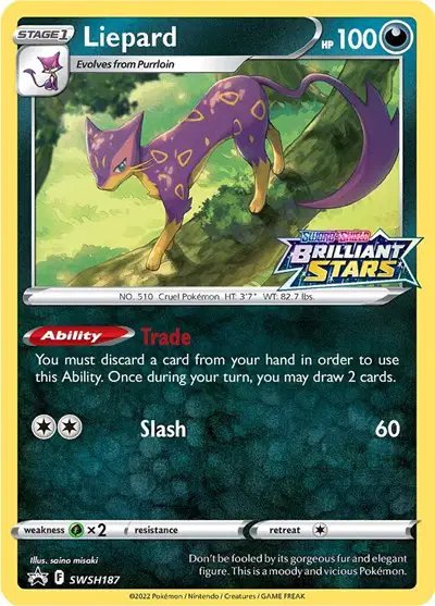 Liepard — Sword & Shield Promo SWSH187