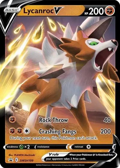 Lycanroc V — Sword & Shield Promo SWSH199