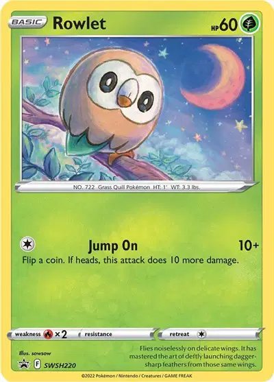 Rowlet — Sword & Shield Promo SWSH220
