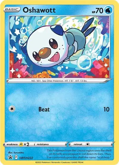 Oshawott — Sword & Shield Promo SWSH222