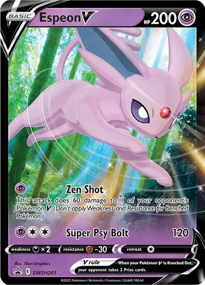 Espeon V — Sword & Shield Promo SWSH201