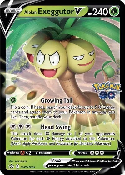 Alolan Exeggutor V — Sword & Shield Promo SWSH225