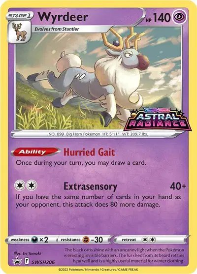 Wyrdeer — Sword & Shield Promo SWSH206