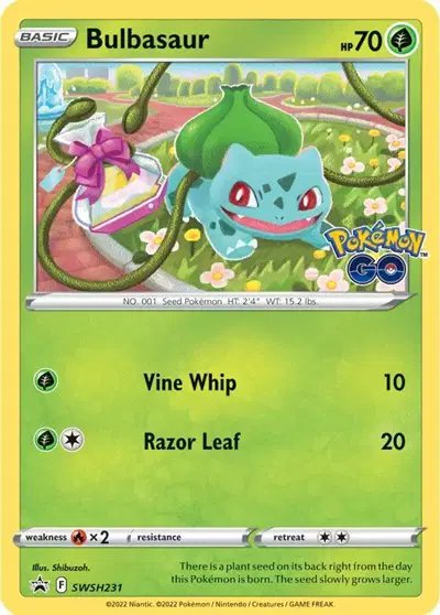 Bulbasaur — Sword & Shield Promo SWSH231