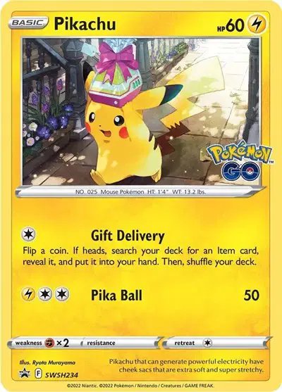 Pikachu — Sword & Shield Promo SWSH234