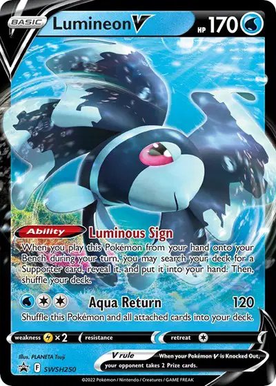 Lumineon V — Sword & Shield Promo SWSH250