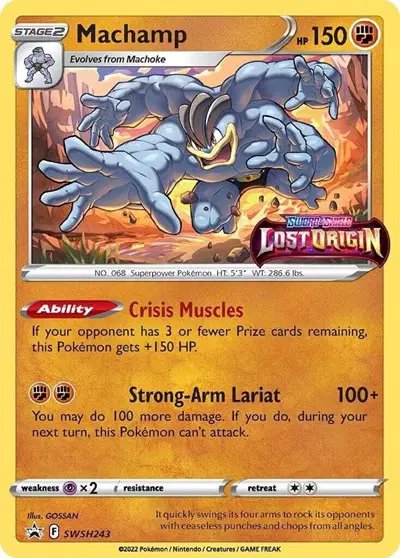 Machamp (Prerelease) — Sword & Shield Promo SWSH243