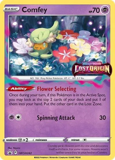 Comfey (Prerelease) — Sword & Shield Promo SWSH242