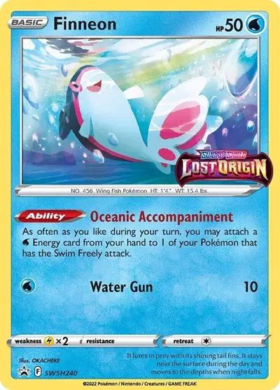 Finneon (Prerelease) — Sword & Shield Promo SWSH240