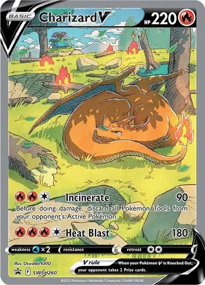 Charizard V — Sword & Shield Promo SWSH260