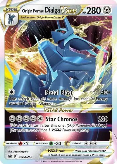 Origin Forme Dialga VSTAR — Sword & Shield Promo SWSH256