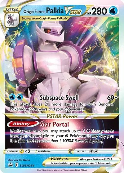 Origin Forme Palkia VSTAR — Sword & Shield Promo SWSH254
