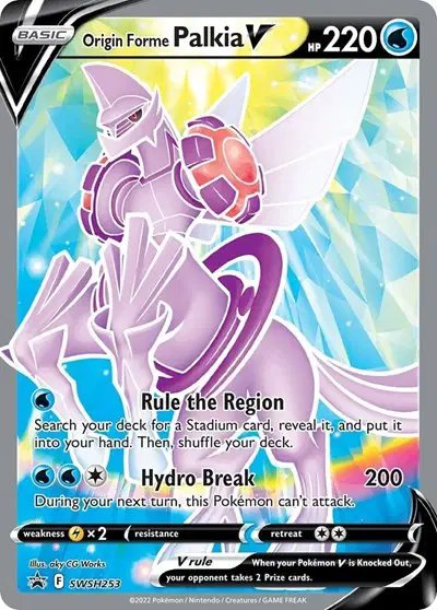 Origin Forme Palkia V — Sword & Shield Promo SWSH253