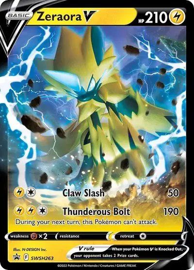 Zeraora V — Sword & Shield Promo SWSH263