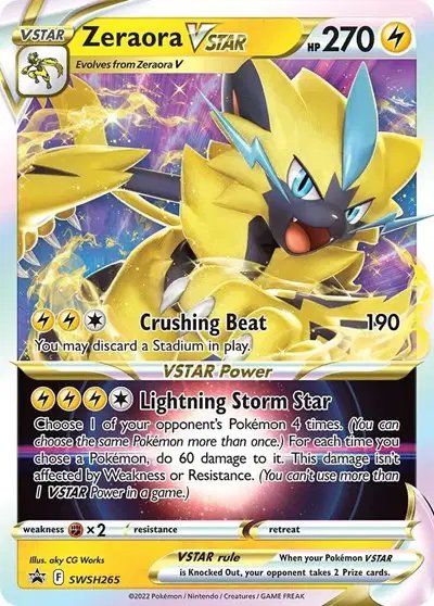 Zeraora VSTAR — Sword & Shield Promo SWSH265