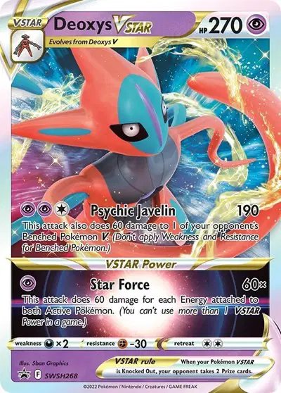 Deoxys VSTAR — Sword & Shield Promo SWSH268