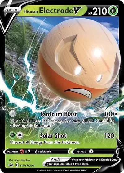 Hisuian Electrode V — Sword & Shield Promo SWSH294