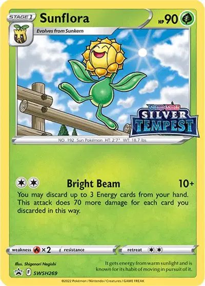 Sunflora (Prerelease) — Sword & Shield Promo SWSH269