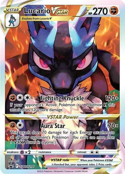Lucario VSTAR — Sword & Shield Promo SWSH291