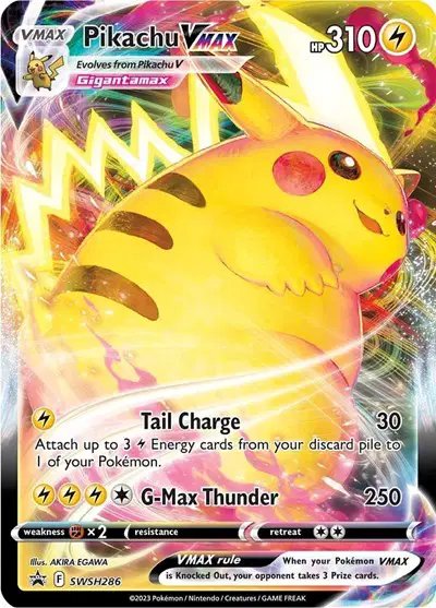 Pikachu VMAX — Sword & Shield Promo SWSH286