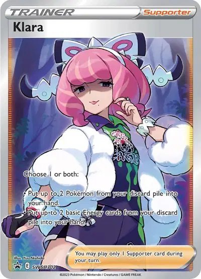 Klara (Full Art) — Sword & Shield Promo SWSH302