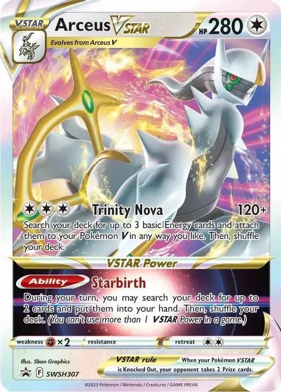 Arceus VSTAR — Sword & Shield Promo SWSH307