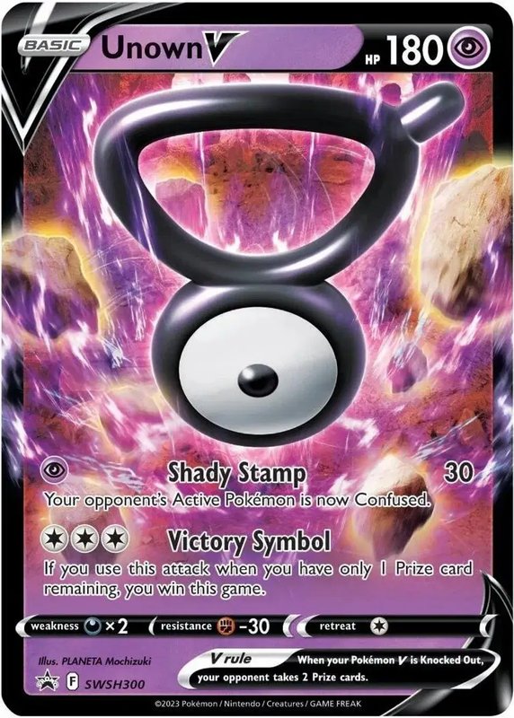 Unown V — Sword & Shield Promo SWSH300