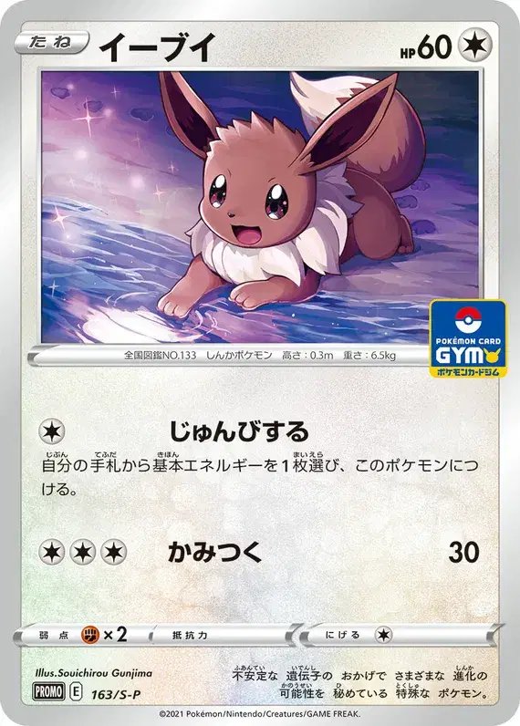 Eevee (JP) — Sword & Shield Promos (JP) 163/S-P