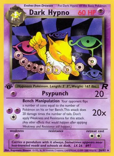 Dark Hypno (26) — Team Rocket 26