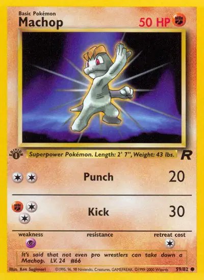 Machop — Team Rocket 59