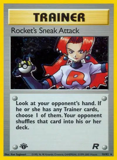 Rocket's Sneak Attack (16) — Team Rocket 16