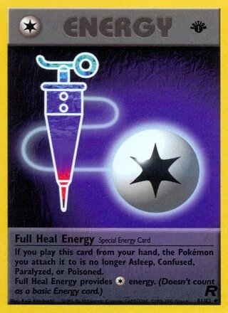 Full Heal Energy (1st Edition) — Team Rocket 81/82
