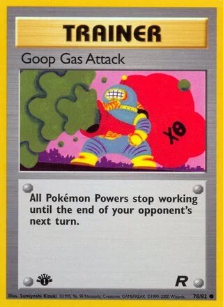 Goop Gas Attack (1st Edition) — Team Rocket 78/82