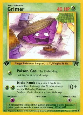 Grimer (1st Edition) — Team Rocket 57/82