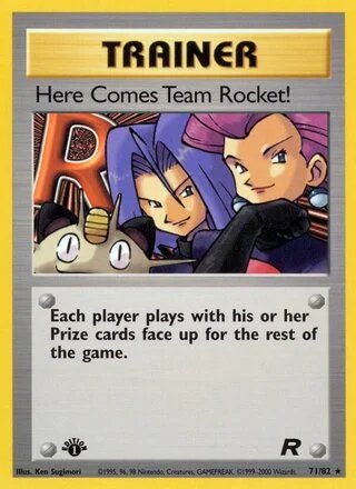 Here Comes Team Rocket! (1st Edition) — Team Rocket 71/82