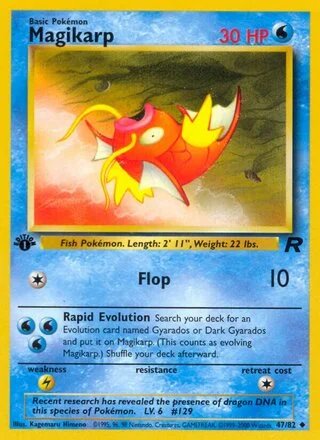 Magikarp (1st Edition) — Team Rocket 47/82