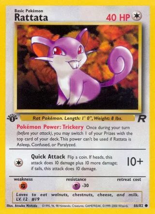 Rattata (1st Edition) — Team Rocket 66/82